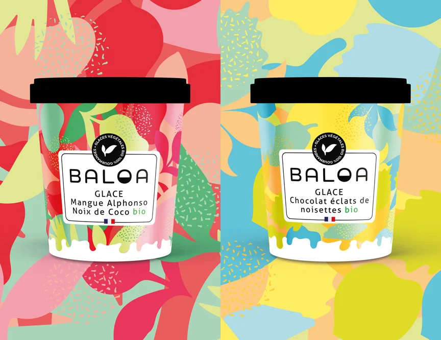 Baloa-packaging-glace Logo et packaging glace Baloa